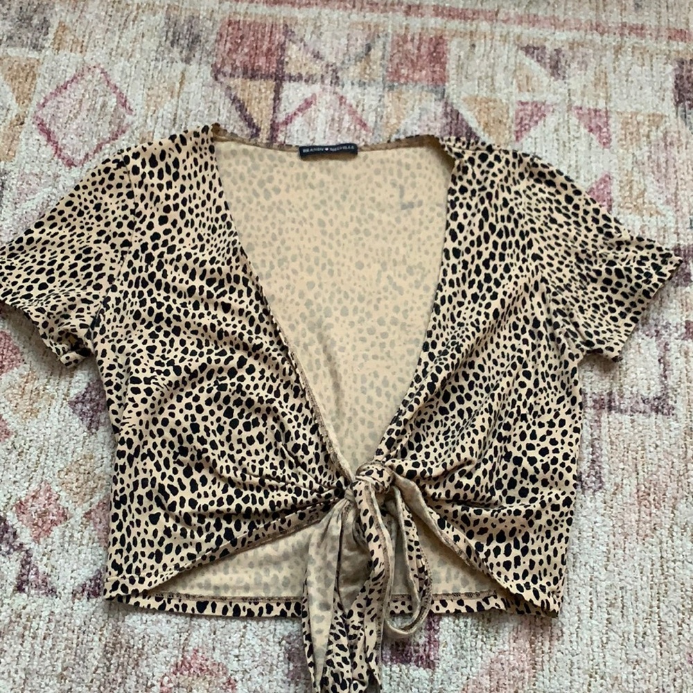 Brandy Melville Wrap Top
